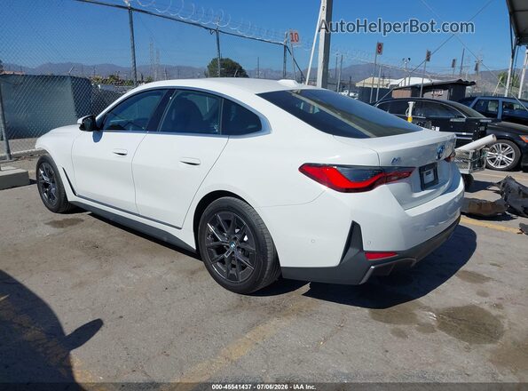 WBY23HD0XSFV77206 2025 BMW I4 White უკანა მარცხენა