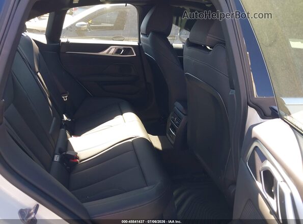 WBY23HD0XSFV77206 2025 BMW I4 White VIN კოდის სტიკერის ხედი