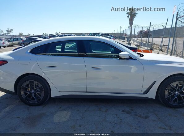 WBY23HD0XSFV77206 2025 BMW I4 White სალონის 360-გრადუსიანი ხედი