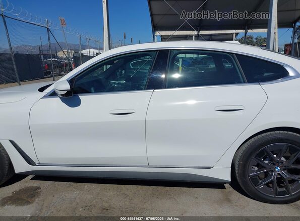 WBY23HD0XSFV77206 2025 BMW I4 White 