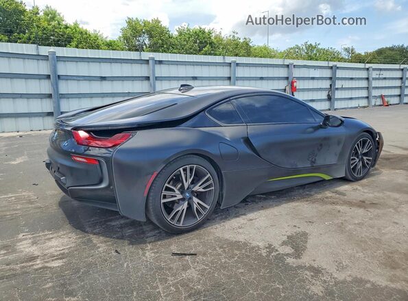 WBY2Z2C32HV676575 2017 BMW I8 Black Հետևի աջ