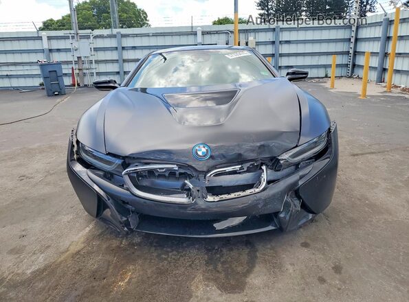WBY2Z2C32HV676575 2017 BMW I8 Black Դիմացի տեսք