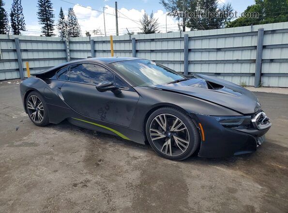 WBY2Z2C32HV676575 2017 BMW I8 Black Առջևի աջ