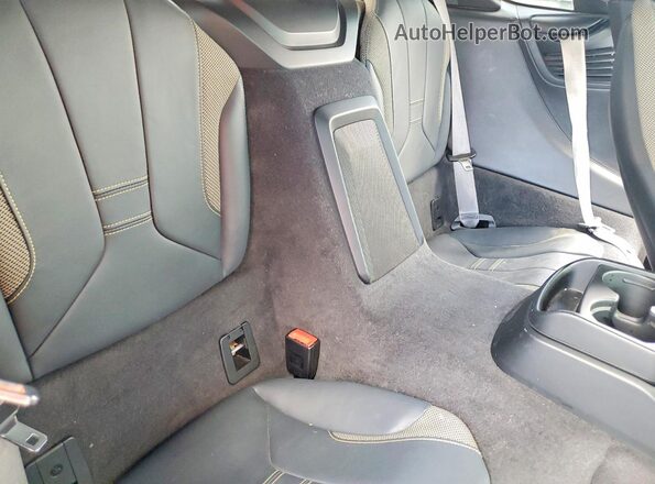 WBY2Z2C32HV676575 2017 BMW I8 Black Հետևի նստատեղերի տեսք
