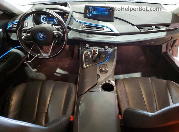 WBY2Z2C59GV676072 2016 BMW I8 Charcoal Dashboard view