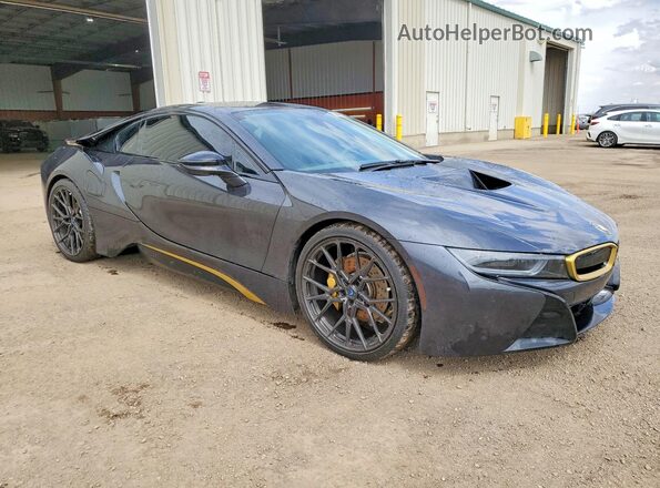 WBY2Z2C59GV676072 2016 BMW I8 Charcoal Front right
