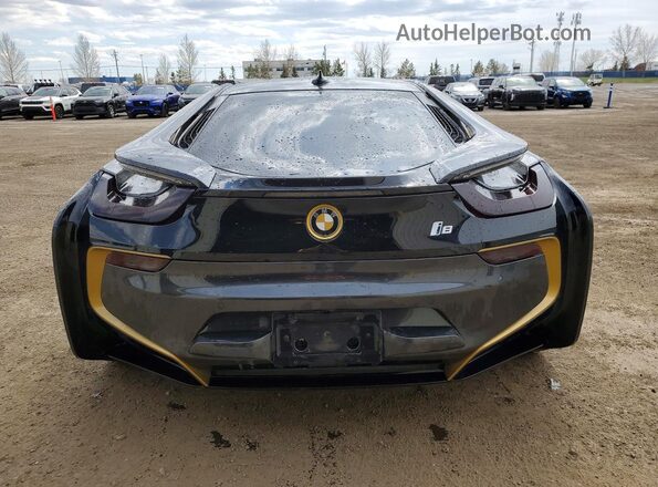 WBY2Z2C59GV676072 2016 BMW I8 Charcoal Rear view