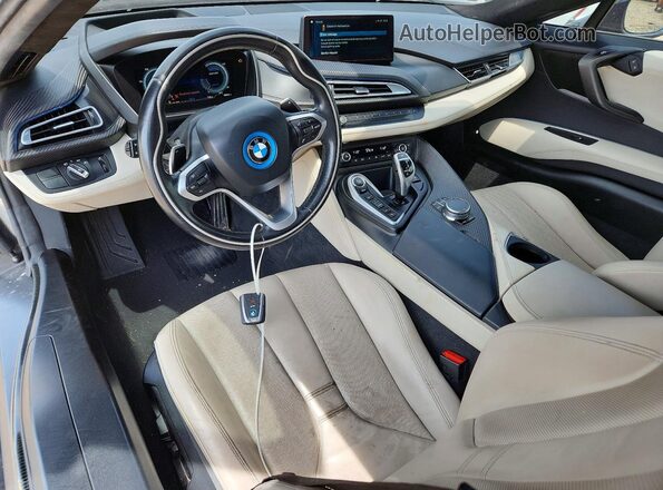 WBY2Z4C54K7F08271 2019 BMW I8 Серый Вид панели приборов