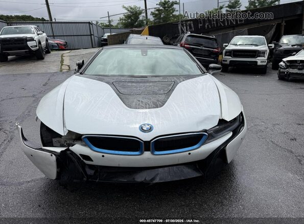 WBY2Z6C51KVG98151 2019 BMW I8 White Vista frontal