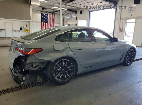 WBY33AW00RFR71378 2024 BMW I4 Серебряный Задняя правая четверть