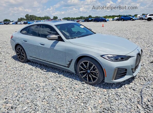 WBY33AW01RFS33055 2024 BMW I4 Gray Передня права чверть