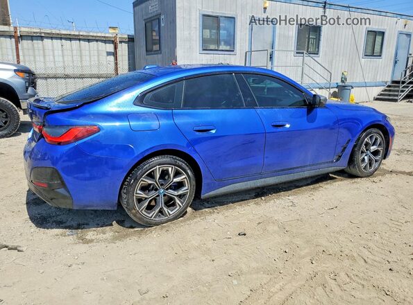 WBY33AW03RFR75330 2024 BMW I4 Blue Rear right