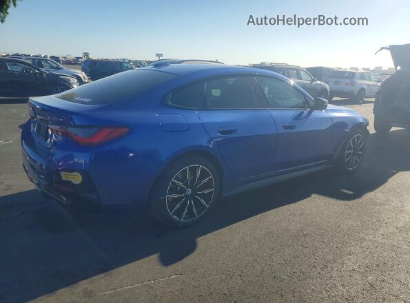 WBY33AW06PFN54795 2023 BMW I4 Blue Tył prawy