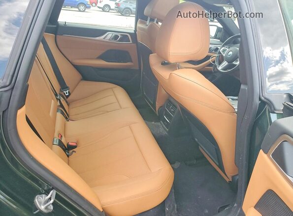WBY33AW06PFN77994 2023 BMW I4 Green Widok tylnych siedzeń