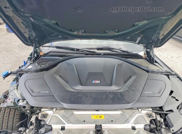 WBY33AW06PFN77994 2023 BMW I4 Green Widok wnętrza z tyłu