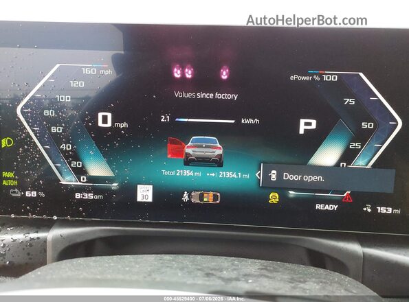 WBY33HD03SFU35333 2025 BMW I4 Gray Вид задніх сидінь