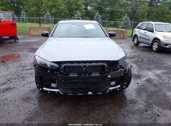WBY33HD03SFU35333 2025 BMW I4 Gray Вид задньої частини салону