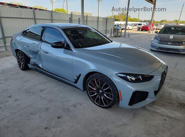 WBY33HD06SFT96110 2025 BMW I4 Gray Delantero derecho