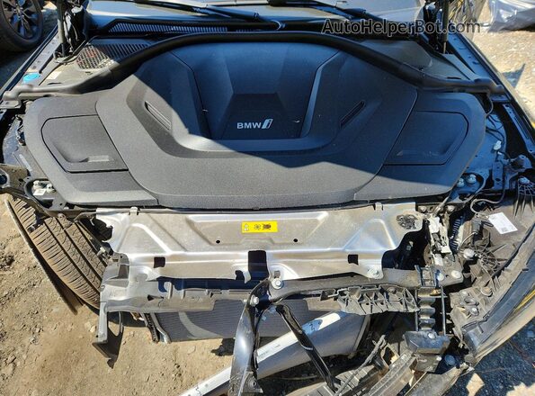 WBY33HD09SFU12994 2025 BMW I4 Black Widok wnętrza z tyłu