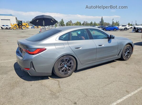 WBY43AW00RFS09950 2024 BMW I4 Серебряный Задняя правая четверть