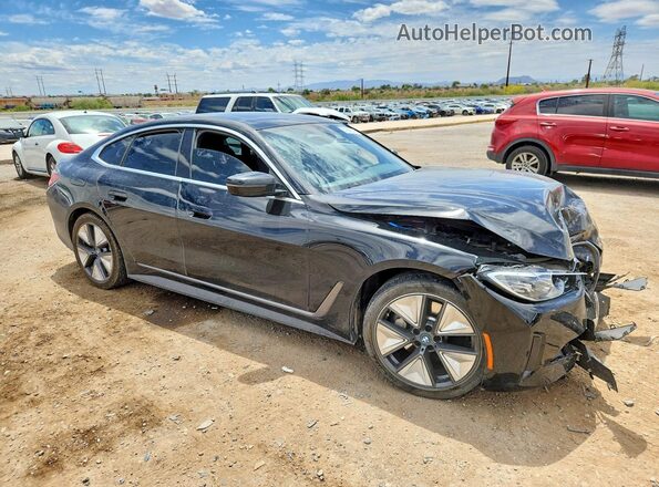 WBY43AW02PFR20949 2023 BMW I4 Black Передня права чверть