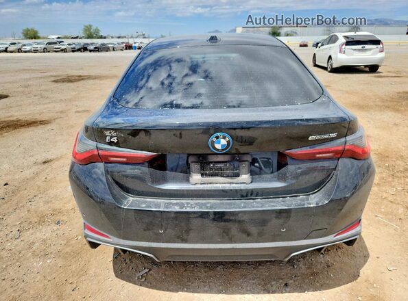 WBY43AW02PFR20949 2023 BMW I4 Black Вид ззаду