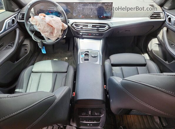 WBY43AW02PFR20949 2023 BMW I4 Black Вид панелі приладів