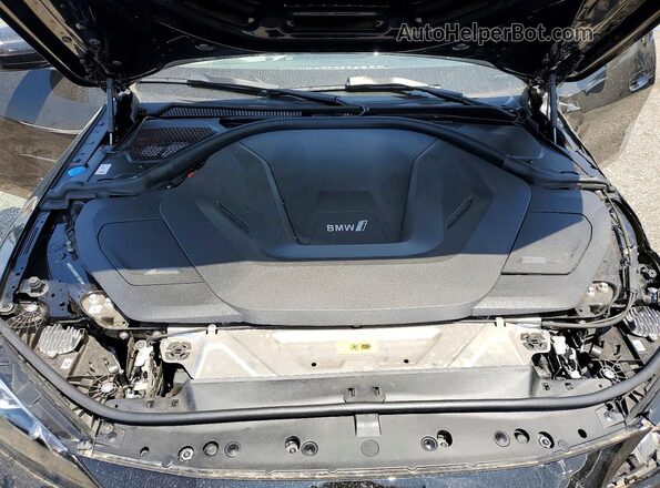 WBY43AW03RFT38250 2024 BMW I4 Black Вид задньої частини салону