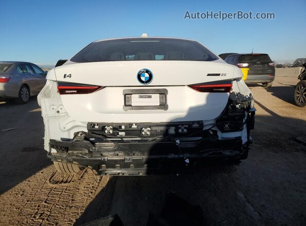 WBY43AW04RFS29537 2024 BMW I4 White Vista trasera