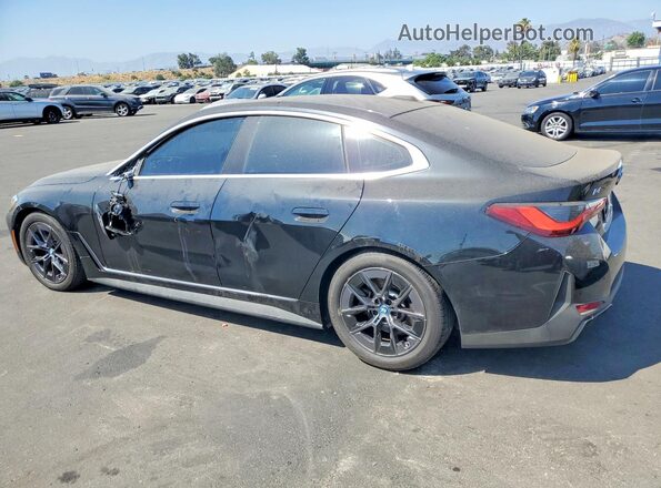 WBY43AW07RFS49281 2024 BMW I4 Черный Задняя левая четверть