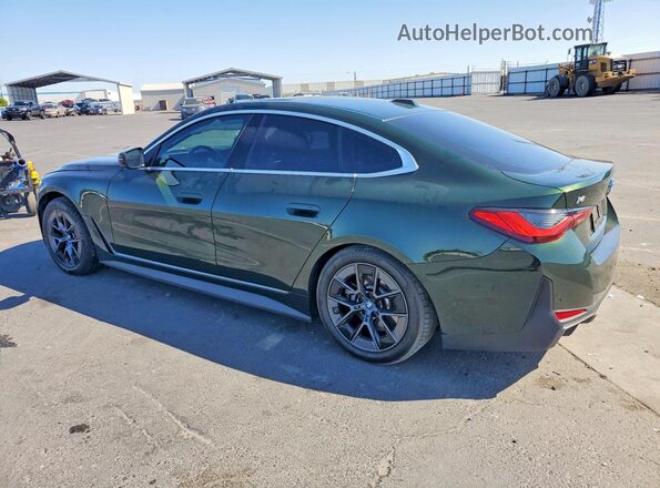 WBY43AW08RFR99126 2024 BMW I4 Green Задня ліва чверть