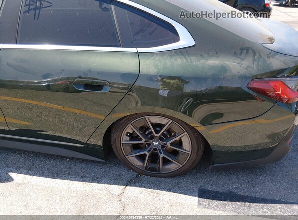 WBY43AW09RFT05771 2024 BMW I4 Зеленый Вид спереди