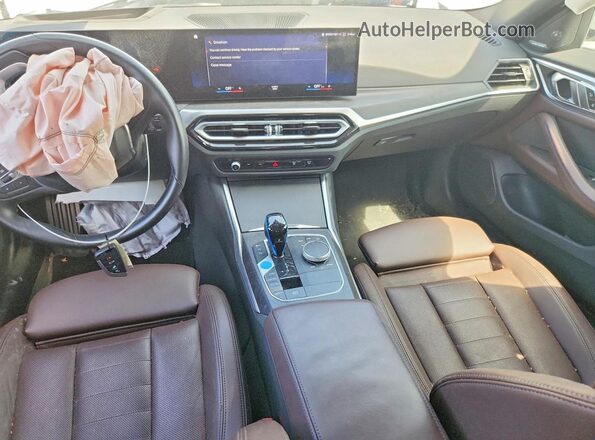 WBY43AW0XPFP64322 2023 BMW I4 Белый Вид панели приборов