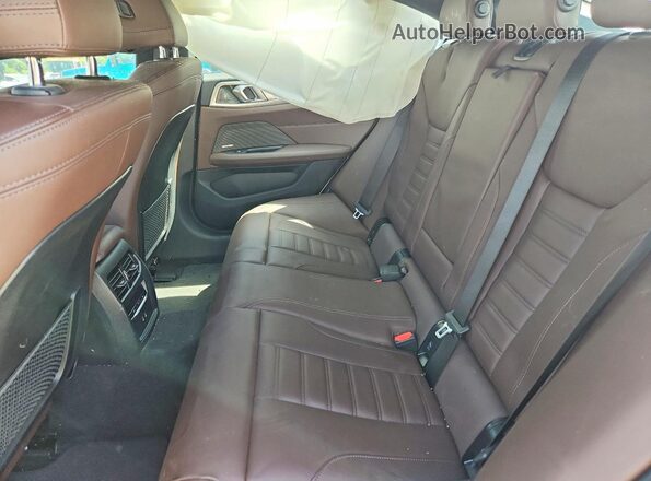 WBY43AW0XPFP64322 2023 BMW I4 Белый Вид задних сидений
