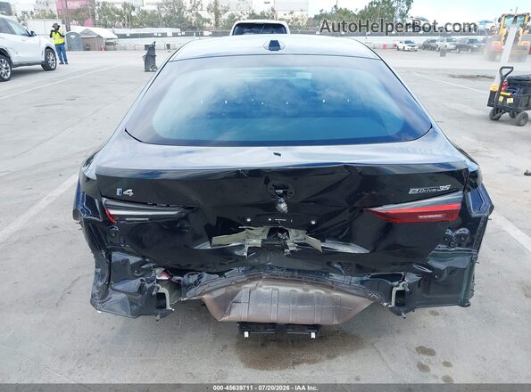 WBY43AW0XRFT29030 2024 BMW I4 Black Դիմացի տեսք