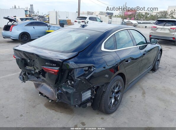 WBY43AW0XRFT29030 2024 BMW I4 Black Հետևի աջ