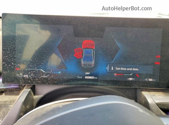 WBY43FK02RCR58592 2024 BMW OTHER Gray Вид щитка приладів