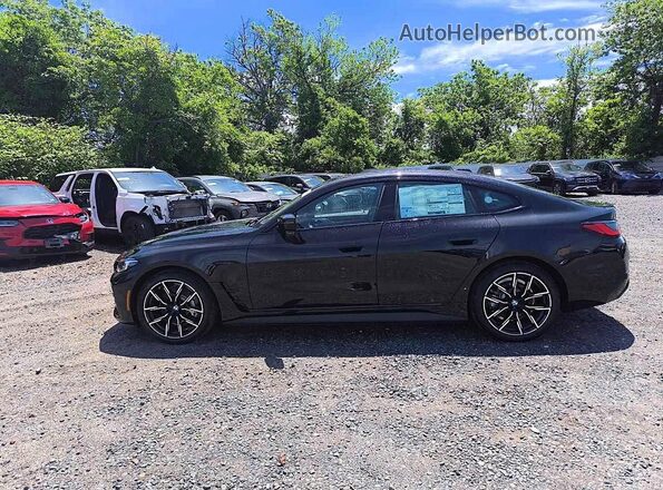 WBY43HD02TFW50837 2026 BMW I4 Black Widok wnętrza 360 stopni