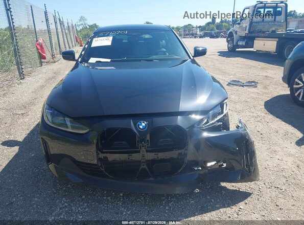 WBY43HD04SFU00630 2025 BMW I4 Black Vista del cuadro de instrumentos