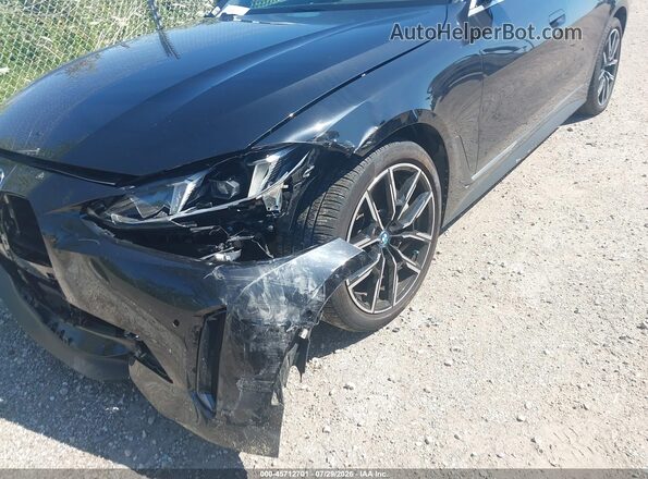 WBY43HD04SFU00630 2025 BMW I4 Black 