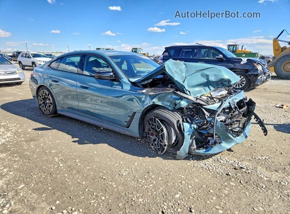 WBY43HD04SFU34048 2025 BMW I4 Green Front right