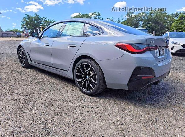 WBY43HD09TFW31167 2026 BMW I4 Gray Tył lewy