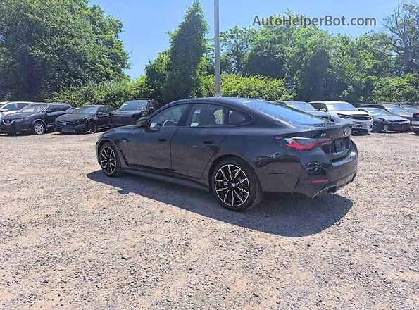 WBY43HD09TFW48762 2026 BMW I4 Black Задня ліва чверть