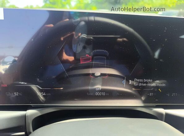 WBY43HD09TFW48762 2026 BMW I4 Black Вид панелі приладів