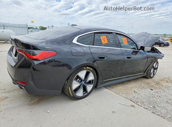 WBY73AW00PFR17030 2023 BMW I4 Black უკანა მარჯვენა