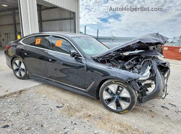 WBY73AW00PFR17030 2023 BMW I4 Black წინა მარჯვენა
