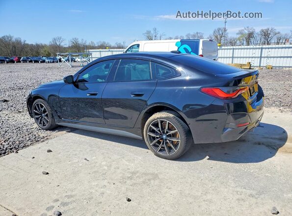 WBY73AW01NFM75985 2022 BMW I4 Black Задня ліва чверть