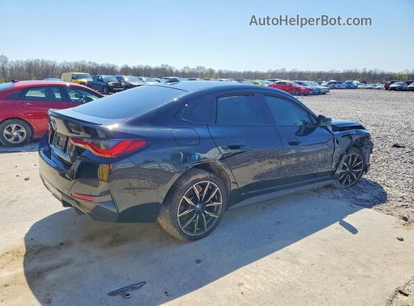 WBY73AW01NFM75985 2022 BMW I4 Black Задня права чверть