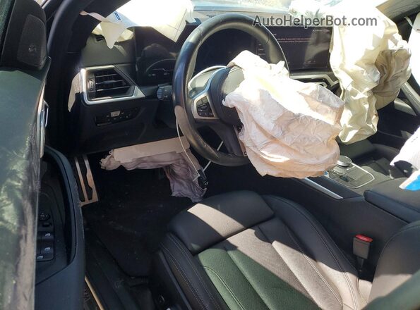 WBY73AW01NFM75985 2022 BMW I4 Black Вид панелі приладів