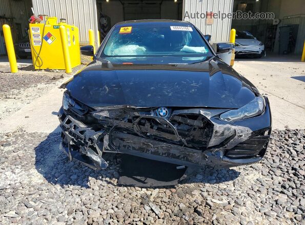 WBY73AW01NFM75985 2022 BMW I4 Black Вид спереду